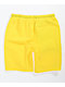 American Stitch shorts de nylon cargo amarillos