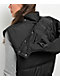 Angel Kiss Black Crop Puffer Vest - Thumbnail image 5 of 7