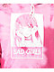 Animebae Sad Girl Pink Tie Dye Hoodie