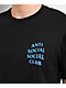 Anti Social Social Club Mind Games Black & Blue T-Shirt - Thumbnail image 3 of 3