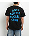 Anti Social Social Club Mind Games Black & Blue T-Shirt - Thumbnail image 1 of 3