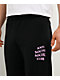 Anti Social Social Club Mind Games Black & Pink Sweatpants - Thumbnail image 5 of 6