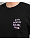 Anti Social Social Club Mind Games Black & Pink T-Shirt - Thumbnail image 3 of 3