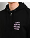 Anti Social Social Club Mind Games Black & Pink Zip Hoodie - Thumbnail image 3 of 4