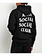 Anti Social Social Club Mind Games Black Zip Hoodie - Thumbnail image 2 of 7