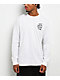 Anti Social Social Club Mind Games White Long Sleeve T-Shirt - Thumbnail image 2 of 3