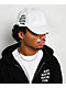 AntiSocialSocialClub Mind Games White Strapback Hat - Thumbnail image 2 of 4