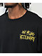 Any Means Necessary Burn Out Black T-Shirt - Thumbnail image 3 of 3