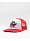 Any Means Necessary Molotov Red Snapback Hat - Thumbnail image 1 of 3