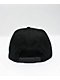 Any Means Necessary Scratchy Black Snapback Hat - Thumbnail image 2 of 4