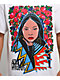 Apache Flower Girl White T-Shirt - Thumbnail image 2 of 2