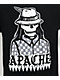 Apache Skull Face Black T-Shirt - Thumbnail image 2 of 2