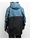 Aperture Atlas Turquoise Aqua & Black 10K Anorak Snowboard Jacket 2025 - Thumbnail image 6 of 6