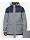 Aperture Double Diamond Rail Navy Stripe 10K Snowboard Jacket - Thumbnail image 2 of 7