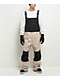 Aperture Steamboat Beige & Black 10K Bib Snowboard Pants - Thumbnail image 1 of 8