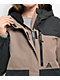 Aperture Women's Ranger Asymmetrical Deep Taupe & Black 10K Snowboard Jacket - Thumbnail image 4 of 8
