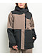 Aperture Women's Ranger Asymmetrical Deep Taupe & Black 10K Snowboard Jacket - Thumbnail image 1 of 8