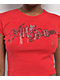 Apple Bottoms Chain Reaction Red Crop T-Shirt - Thumbnail image 2 of 3