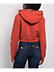 Apple Bottoms Embellished Red Crop Zip Hoodie - Thumbnail image 2 of 5