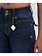 Apple Bottoms Forbidden Fit Blue Wide Leg Jeans - Thumbnail image 6 of 8