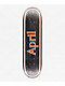 April Black OG Logo 8.25" Skateboard Deck - Thumbnail image 1 of 2