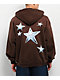 April Stars Brown Zip Hoodie - Thumbnail image 1 of 4