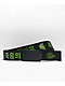 Artist Collective Death Drip Green Web Belt - Thumbnail image 1 of 2