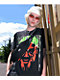 Artist Collective Drip Face 10" Silver Chain Necklace - Thumbnail image 3 of 3