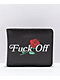 Artist Collective Fuck Off Black Bifold Wallet - Thumbnail image 1 of 3