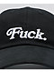 Artist Collective Fuck. Black Strapback Hat - Thumbnail image 3 of 4