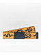 Artist Collective Gold Snake Black & Yellow Reversible Web Belt - Thumbnail image 2 of 3
