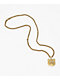 Artist Collective Teddy Pendant 23" Gold Chain Necklace - Thumbnail image 2 of 2