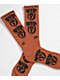 Arvin Goods x Samborghini Dog Caramel Brown Crew Socks - Thumbnail image 2 of 2