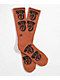 Arvin Goods x Samborghini Dog Caramel Brown Crew Socks - Thumbnail image 1 of 2