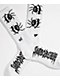 Arvin Goods x Samborghini Spider Eye White Crew Socks  - Thumbnail image 2 of 2