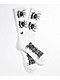 Arvin Goods x Samborghini Spider Eye White Crew Socks  - Thumbnail image 1 of 2
