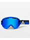 Ashburry Team Jibgurl Blue Flame Blue Chrome Snowboard Goggles