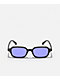 Astoria Black & Blue Square Sunglasses - Thumbnail image 2 of 2