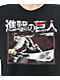 Attack On Titan Sword Camiseta negra