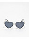 August Black Heart Sunglasses - Thumbnail image 2 of 2