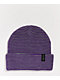 Autumn Select Stripe Purple & Grey Beanie