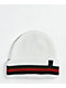 Autumn Simple Cuff gorra blanca y multicolor
