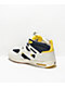 Axion Genesis Mid Navy, White, & Yellow Skate Shoes