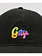 BROCKHAMPTON Gay Gradient Black Strapback Hat - Thumbnail image 3 of 3