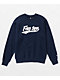 BTS Varsity Fake Love Navy Blue Crew Neck Sweatshirt