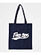 BTS Varsity Fake Love Navy Blue Tote Bag