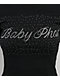 Baby Phat Logo Rhinestone Black Crop T-Shirt - Thumbnail image 3 of 4