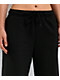 Baby Phat Old English Script Black Wide Leg Sweatpants - Thumbnail image 3 of 5