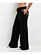Baby Phat Old English Script Black Wide Leg Sweatpants - Thumbnail image 4 of 5
