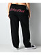 Baby Phat Script Black Straight Leg Sweatpants - Thumbnail image 4 of 8